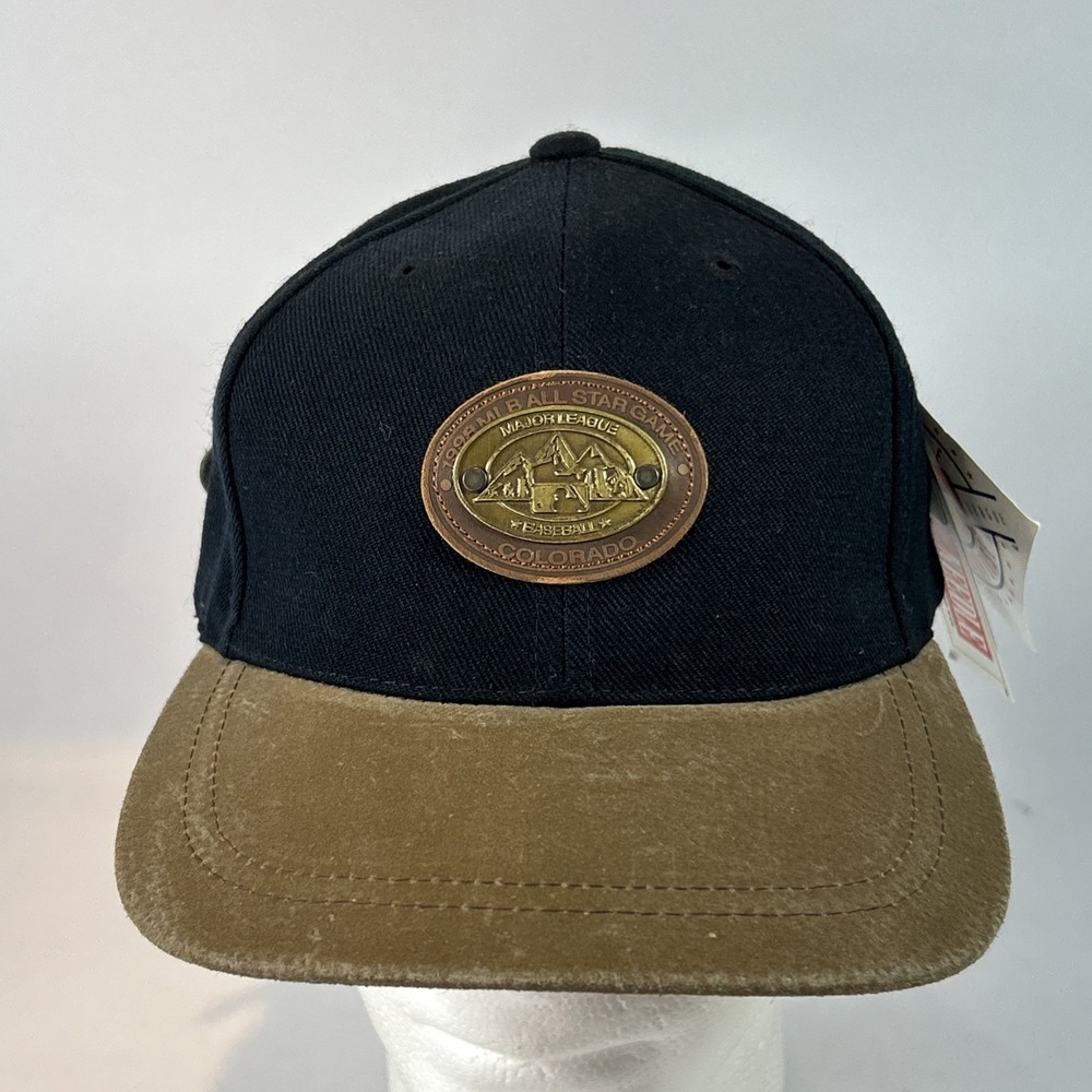 Vintage 1998 All Star Game Hat Cap Strap Back American Needle Colorado Deadstock